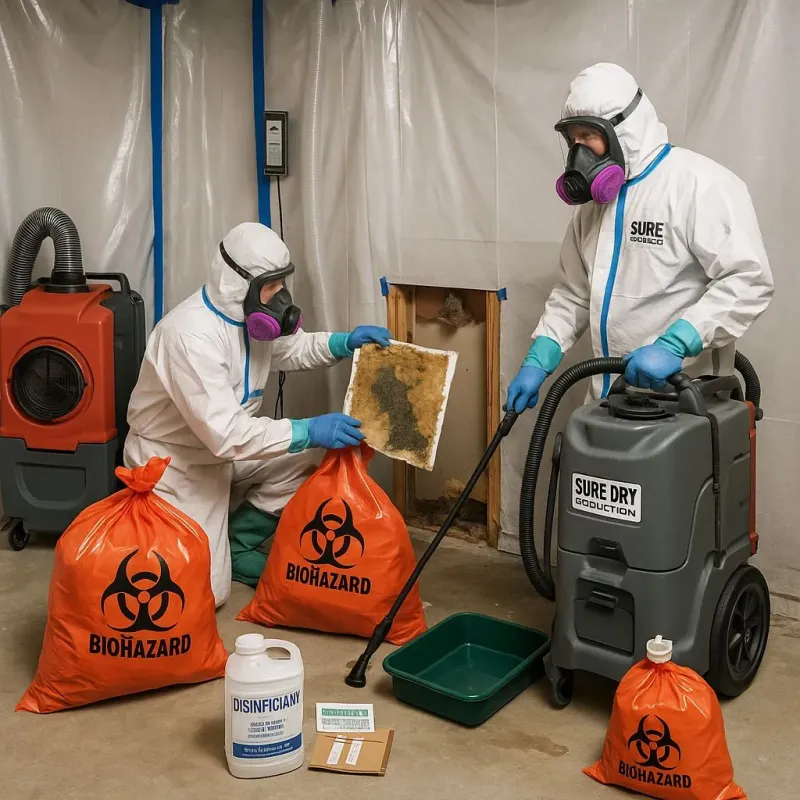 Contaminated Water Handling Protocols process in Maumelle, AR