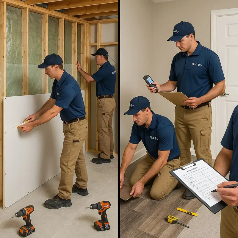 Repairs and Reconstruction process in Maumelle, AR