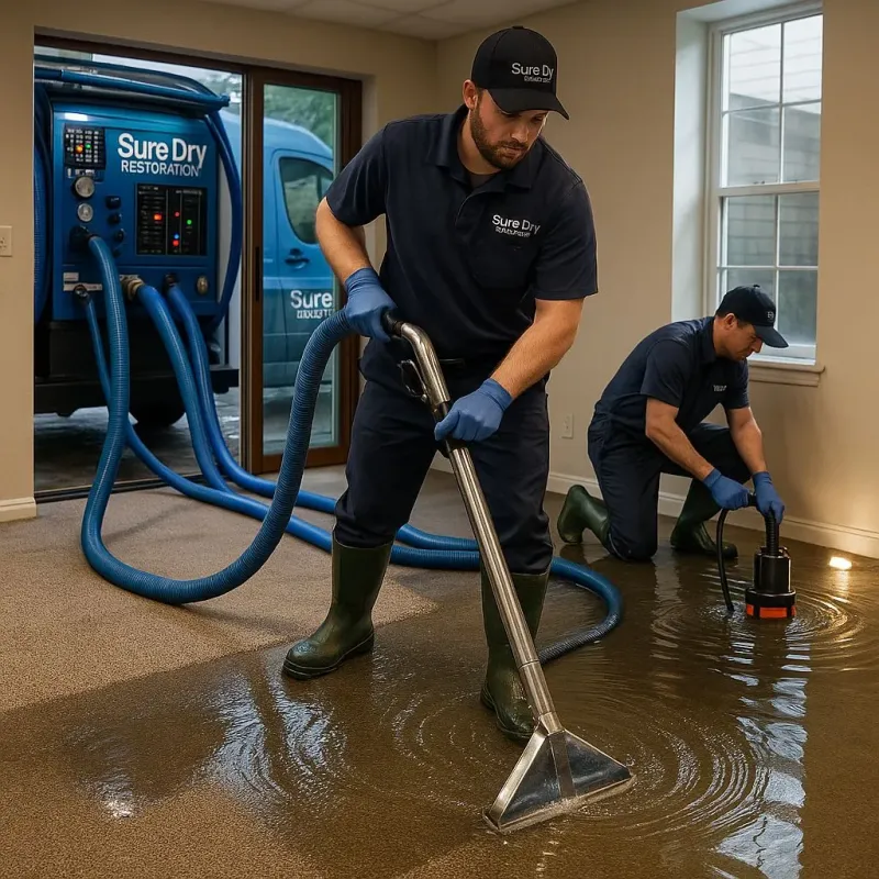 Water Extraction and Removal process in Maumelle, AR